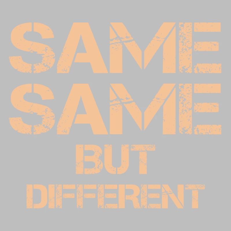 same same but different thailand zit
