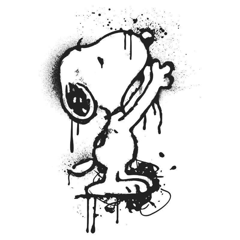 Peanuts Snoopy Graffiti