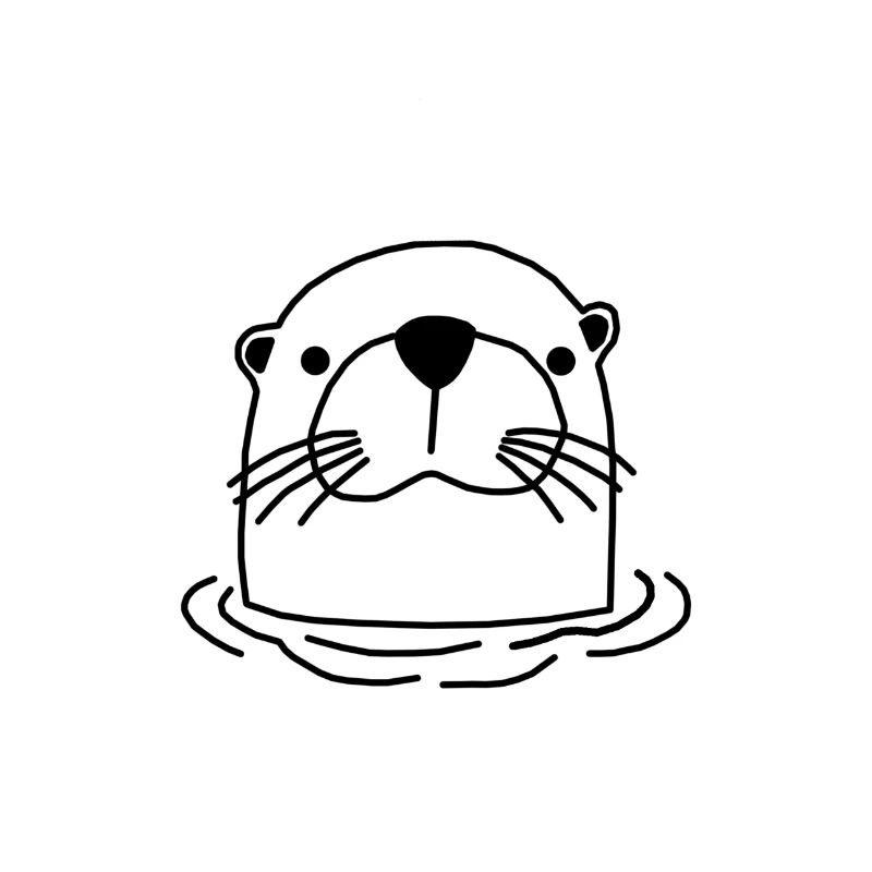 Biber Otter Waldbewohner Waldtier