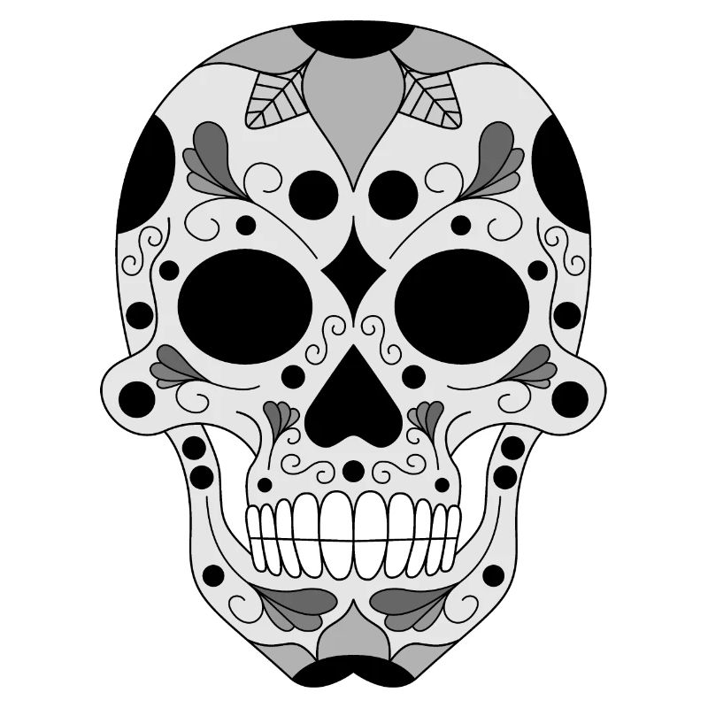 Calavera version noire