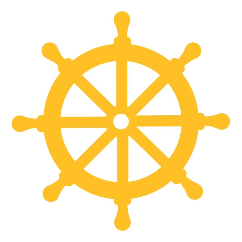 Steering wheel - ship