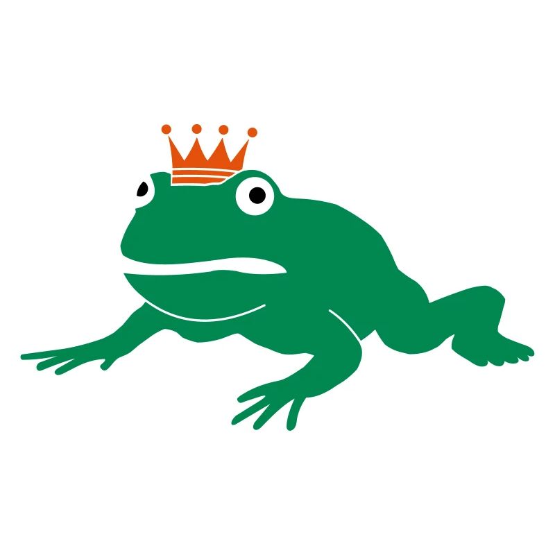 grumpy frog prince
