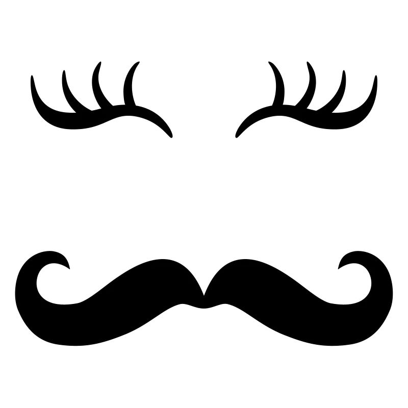 Moustache & Wimpern