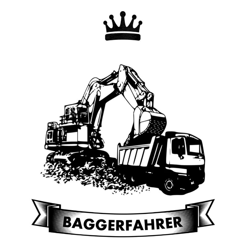 EXCAVATOR DRIVER King King Master Construction Site Construction