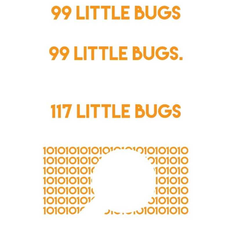 99 kleine Fehler im Code Funny Coding