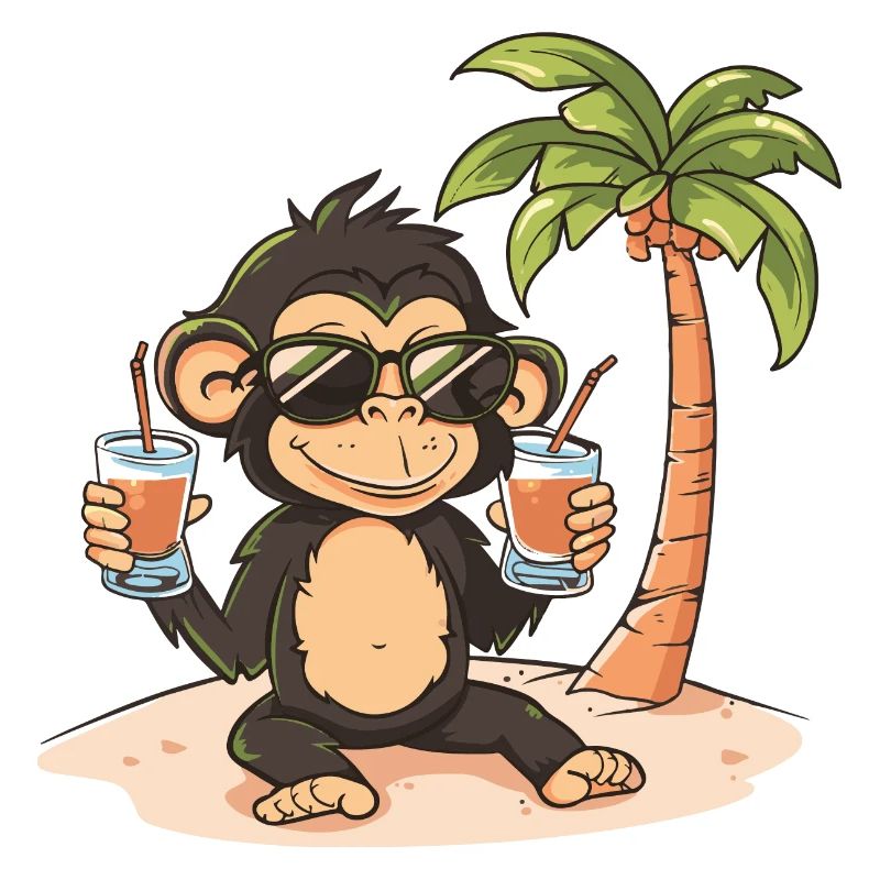 Monkey Island Summer Palm