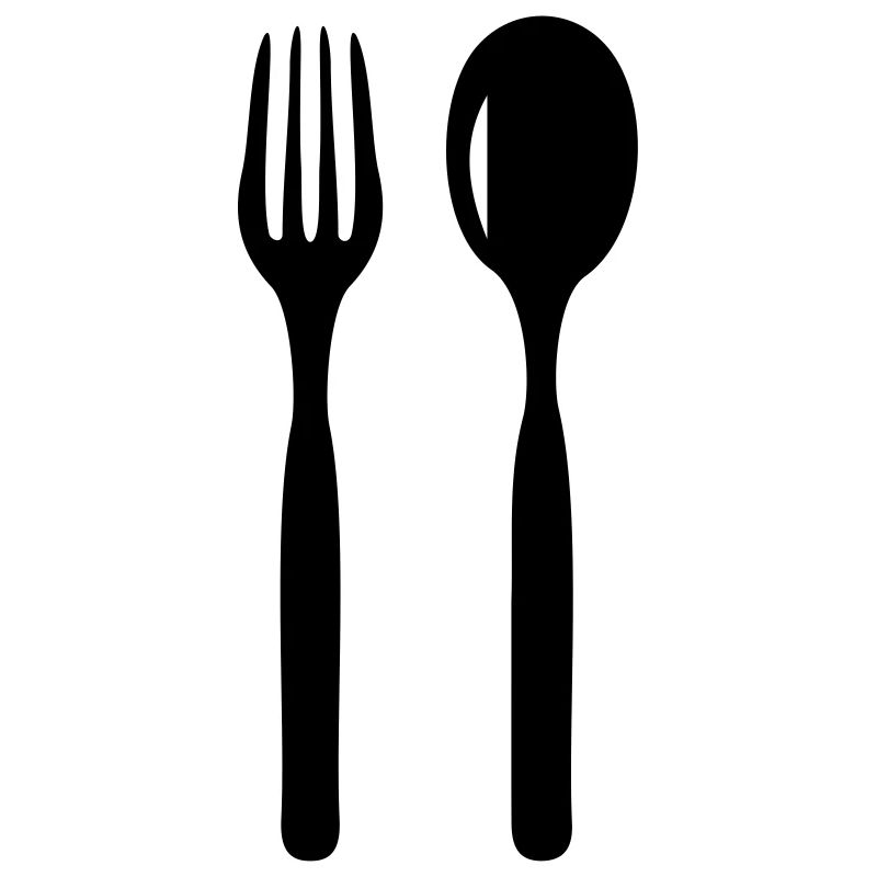 cutlery spoon fork icon