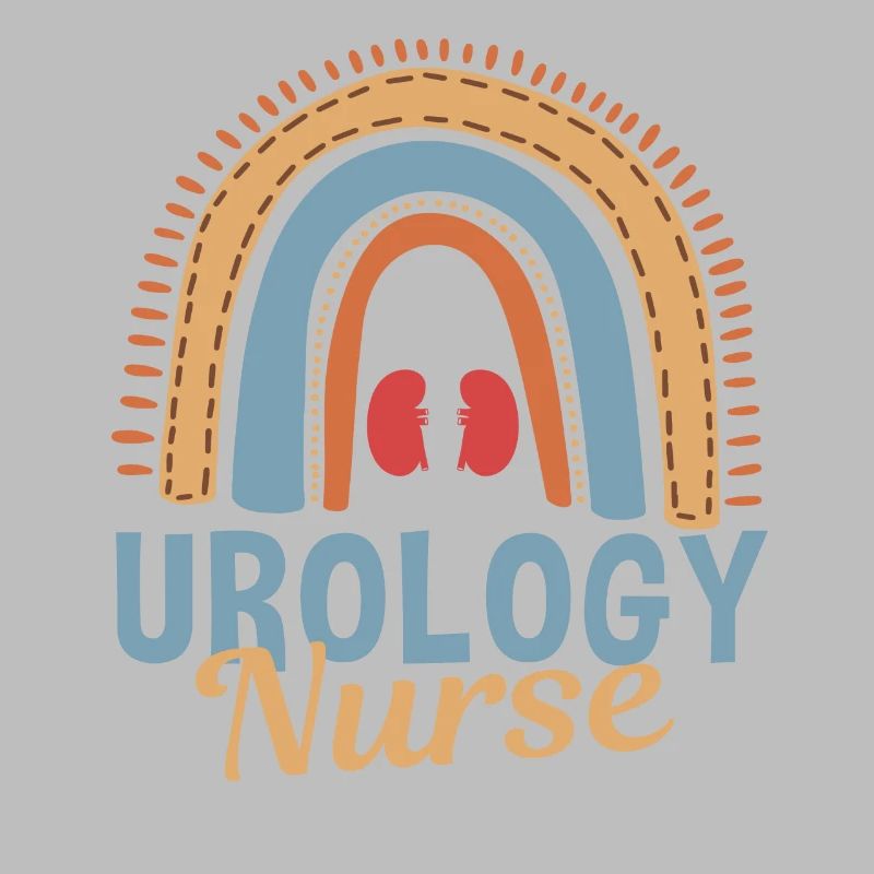 Urologie Krankenschwester Boho Regenbogen
