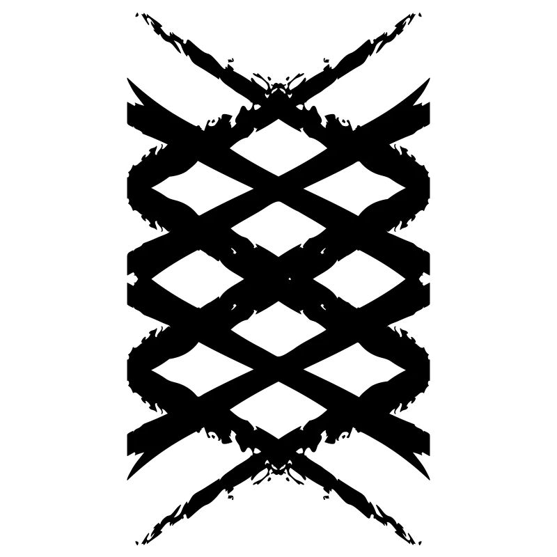 Diamonds Art Cross Pattern | Graphique vectoriel