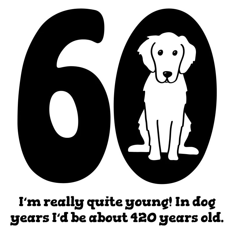 60e anniversaire avec chien