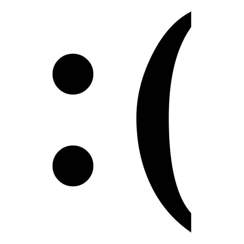 :( smiley traurig