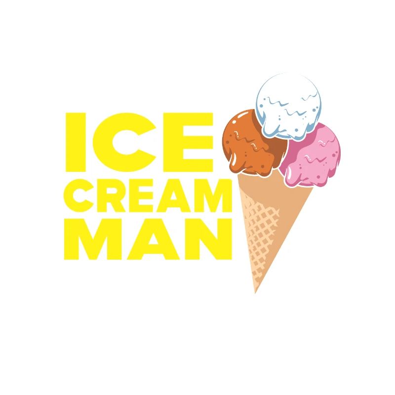 Eiswagen Eismann Eisverkäufer Eisdiele Eis Truck