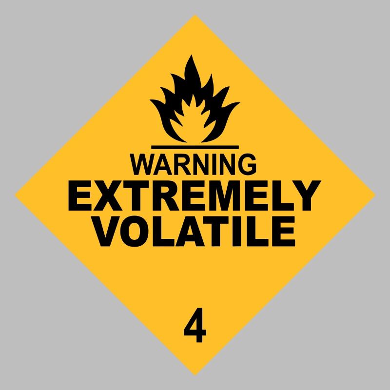 warning extremely volatile square II 2c