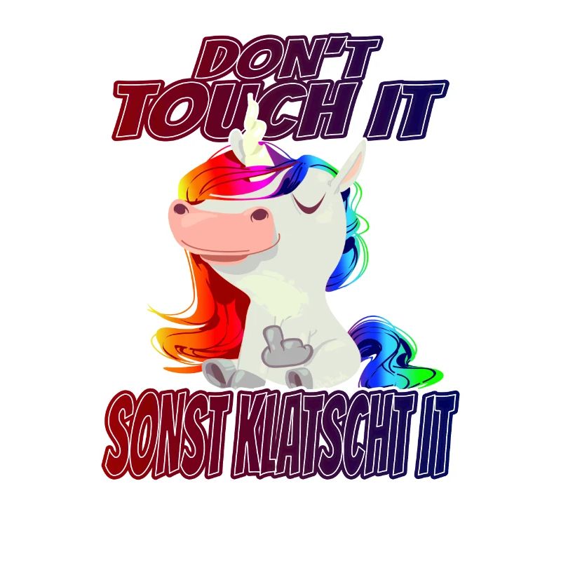 Don't Touch it otherwise Claps it - Rainbow