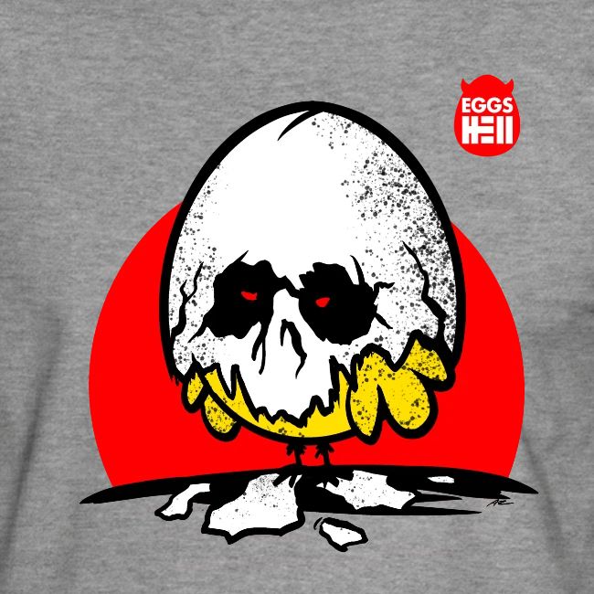 Eggshell skull - easter egg