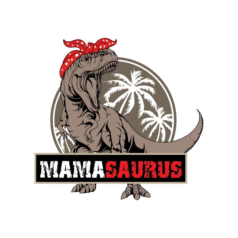 Mamasaurus Rex Dinosaurier Mutter