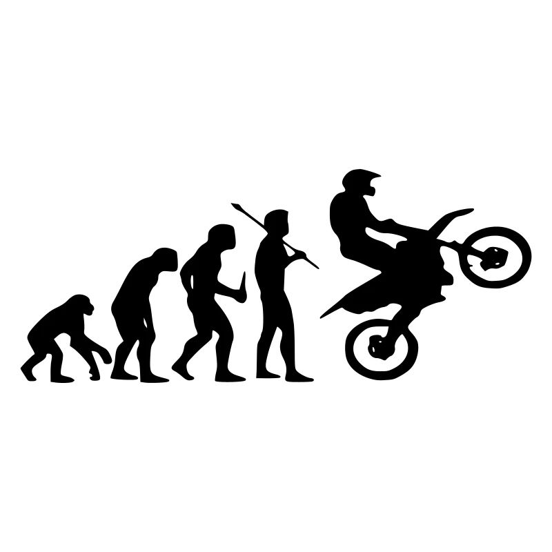 Evolution Monkey au Motocross