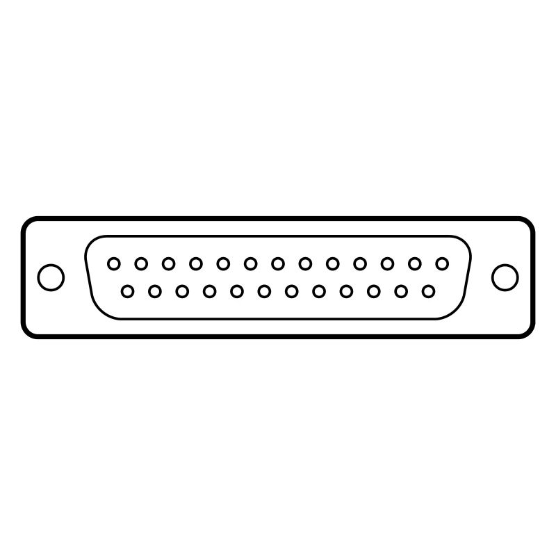 DB 25 Connector Parallel, Printer