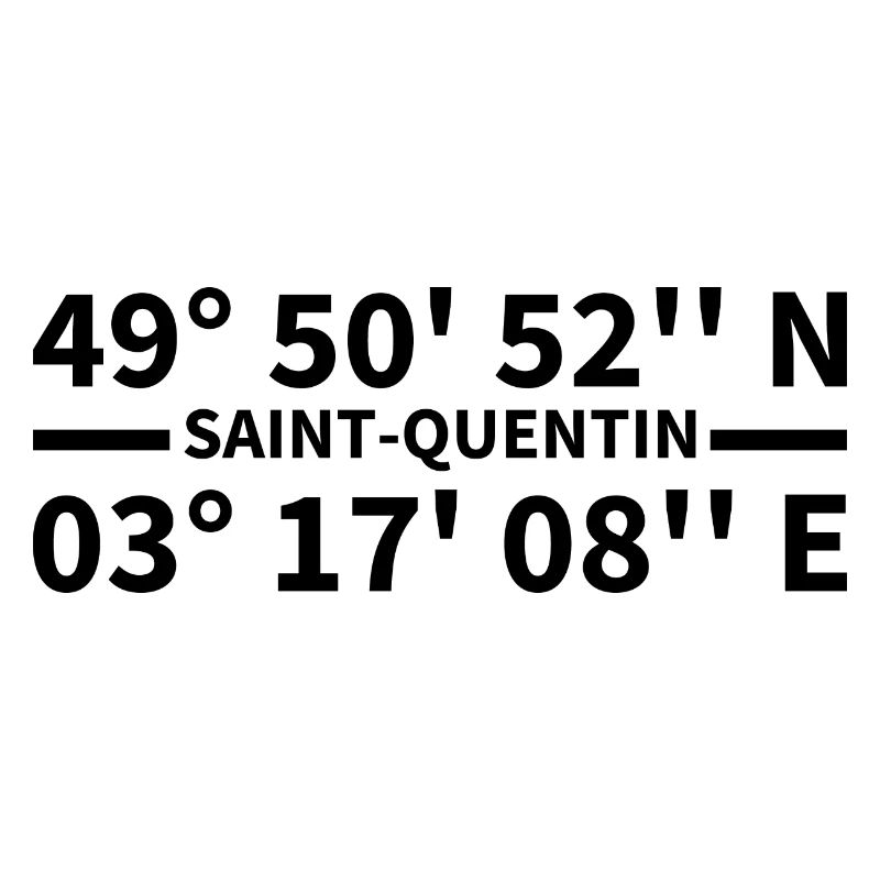 Coordonnées de Saint-Quentin