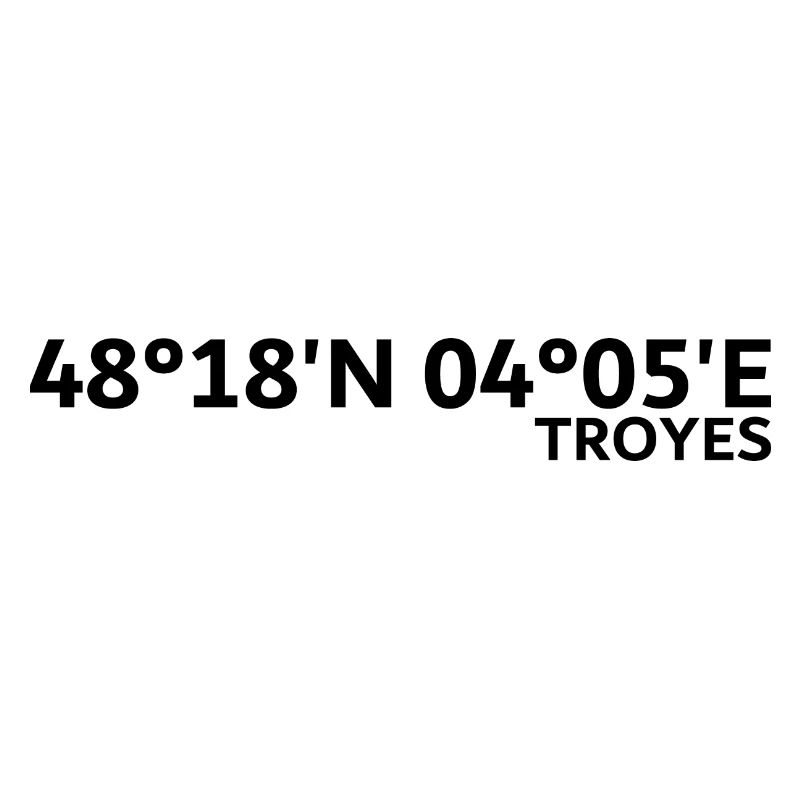 Troyes coordinates
