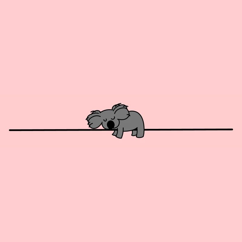 Sleeping Koala