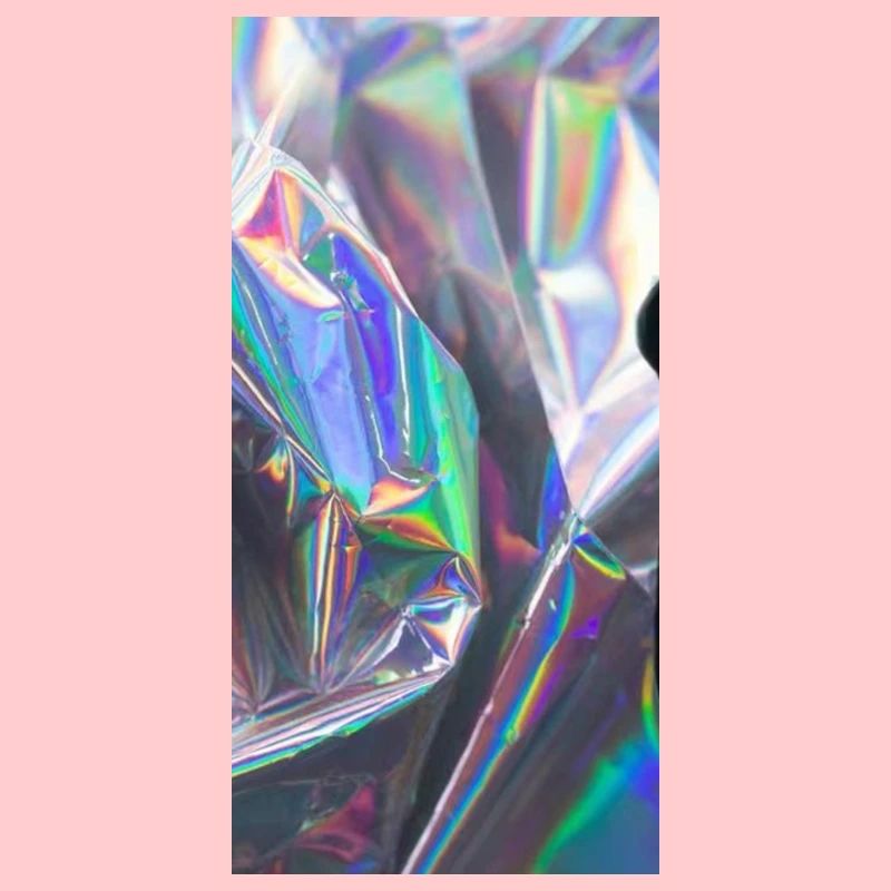 Glitchy Pattern Texture; Hologramm Aluminium Synth