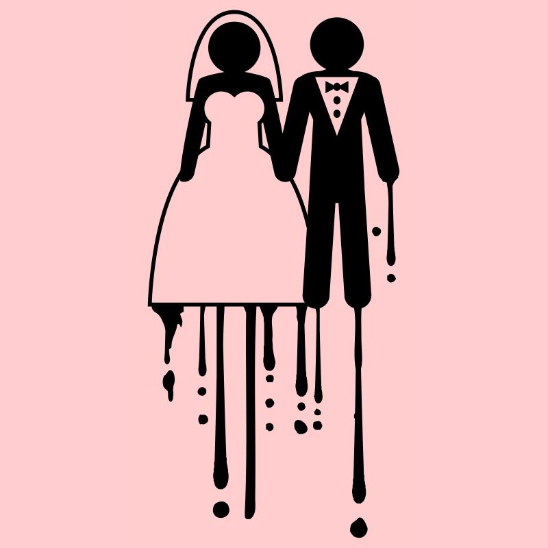 farbe tropfen graffiti ehepaar ehering kleid team