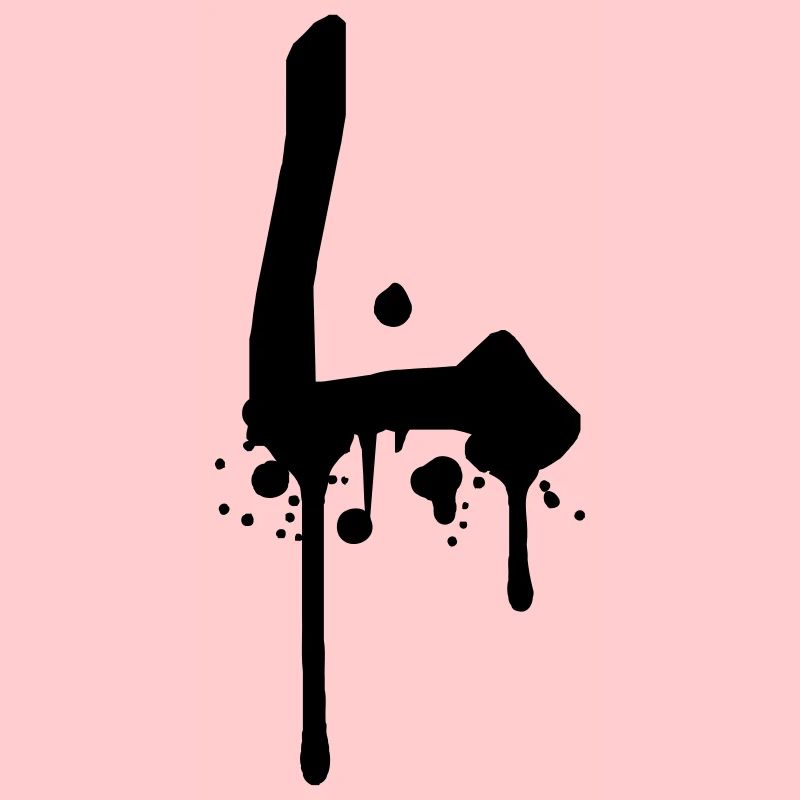 Graffiti L gouttes Farbklex spray