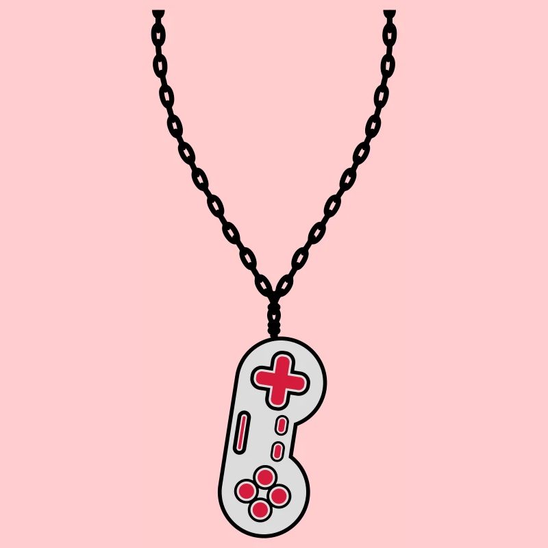 Halskette Schmuck alter Controller