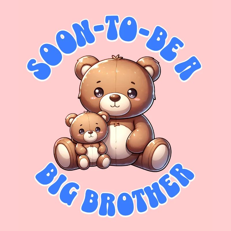 Ich werde ein großer Bruder süße Teddybären,