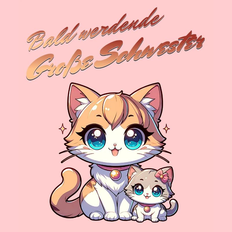 Bald werdende große Schwester