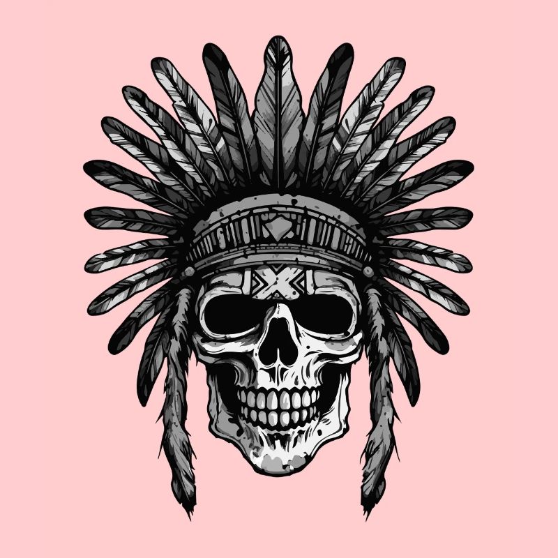 Apache Skull Indian