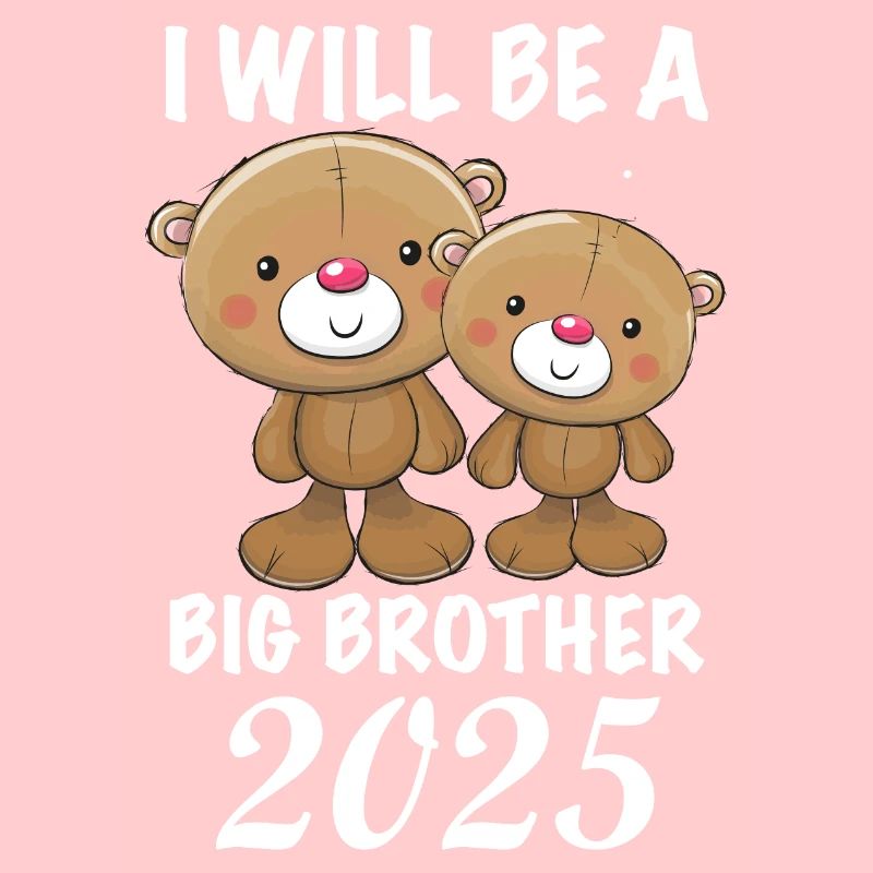 Ich werde ein großer Bruder 2025 Teddybär