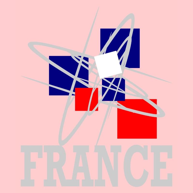 France, blue white red, design