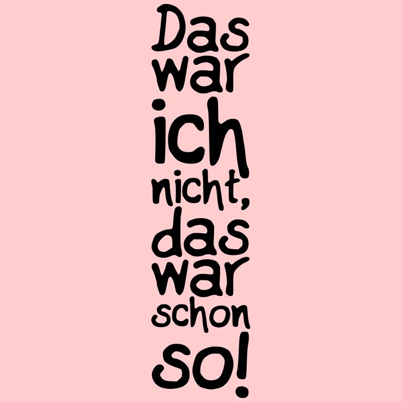 Das war ich nicht, das war schon so! Vertikal