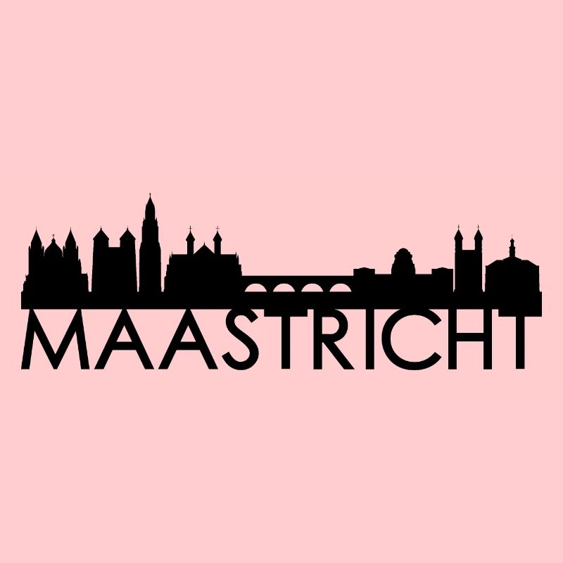 Maastricht Netherlands skyline gift idea