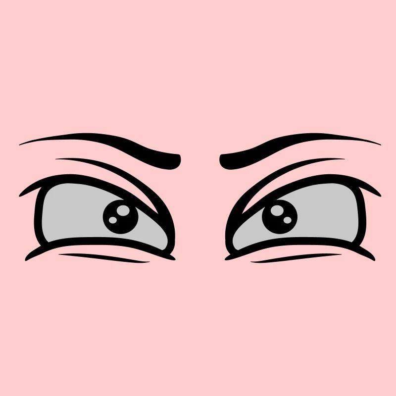 Volonté Yeux déterminés