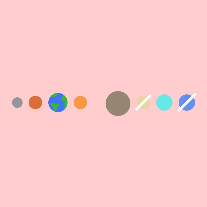 Solar system planets