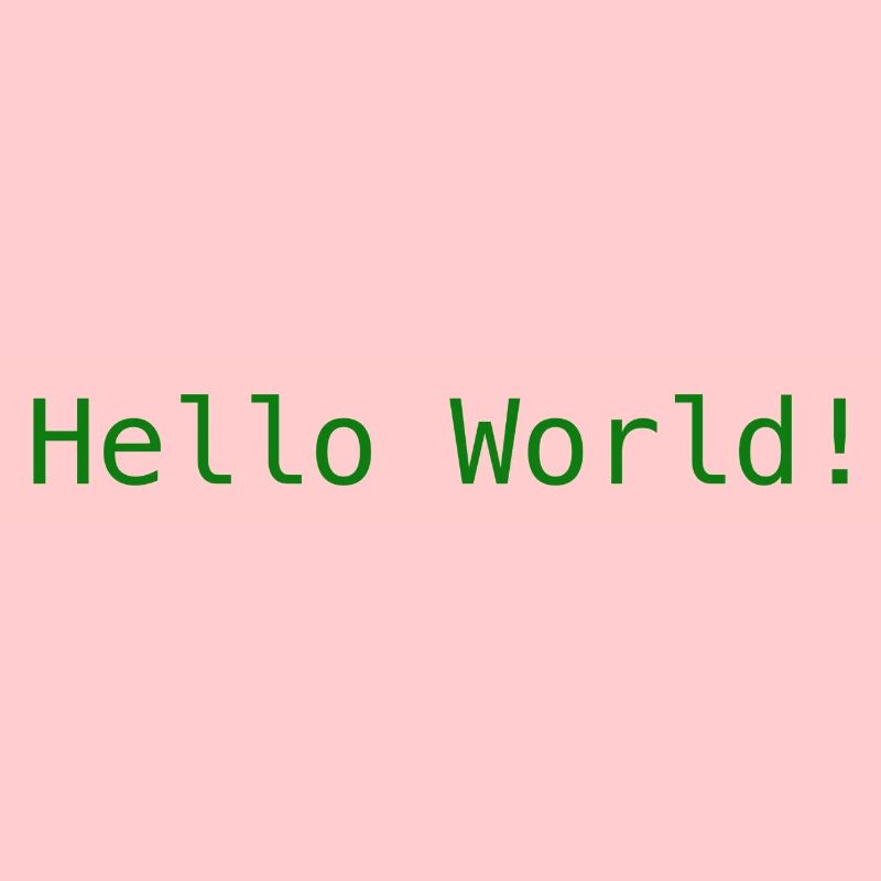 Hello World !