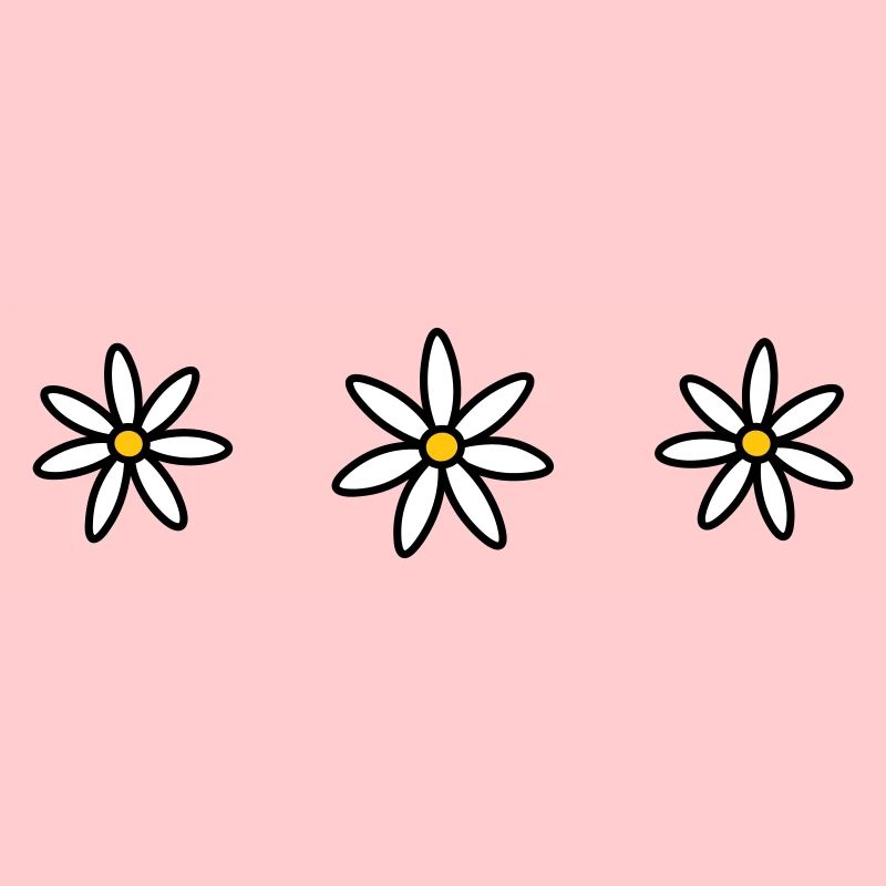Trois marguerites