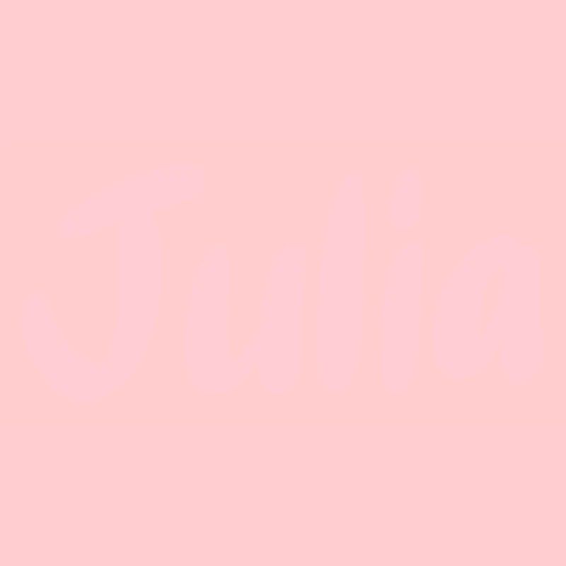 Nom dans le texte Julia en rose