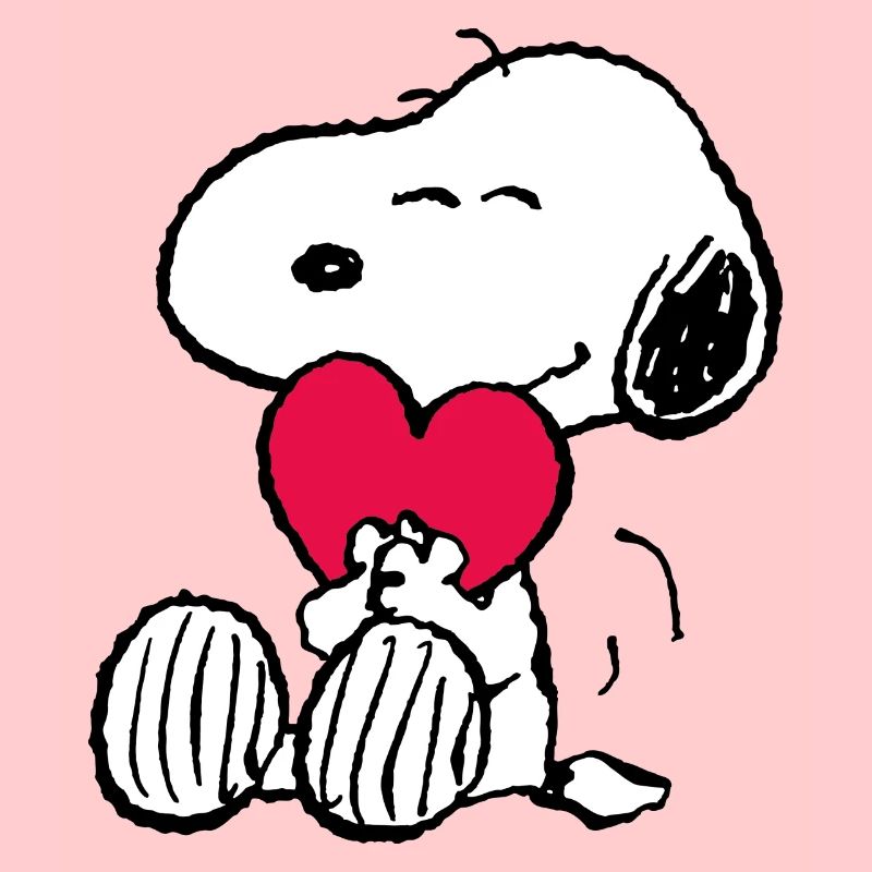 Peanuts Snoopy With Heart