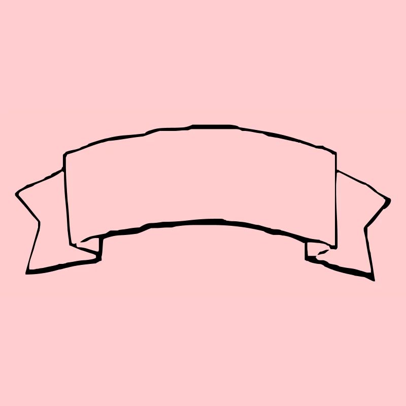 Decorative Banner, Text Frame Title/Heading