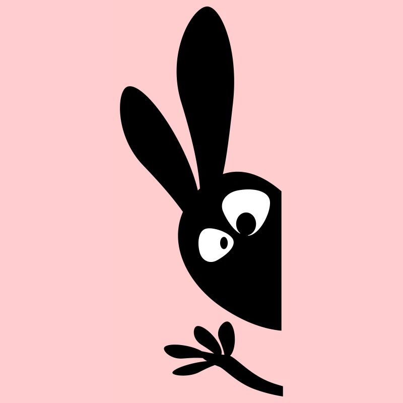 lapin caché