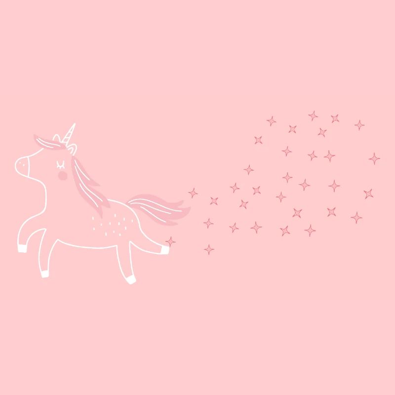 Glitzer Pupsendes Einhorn
