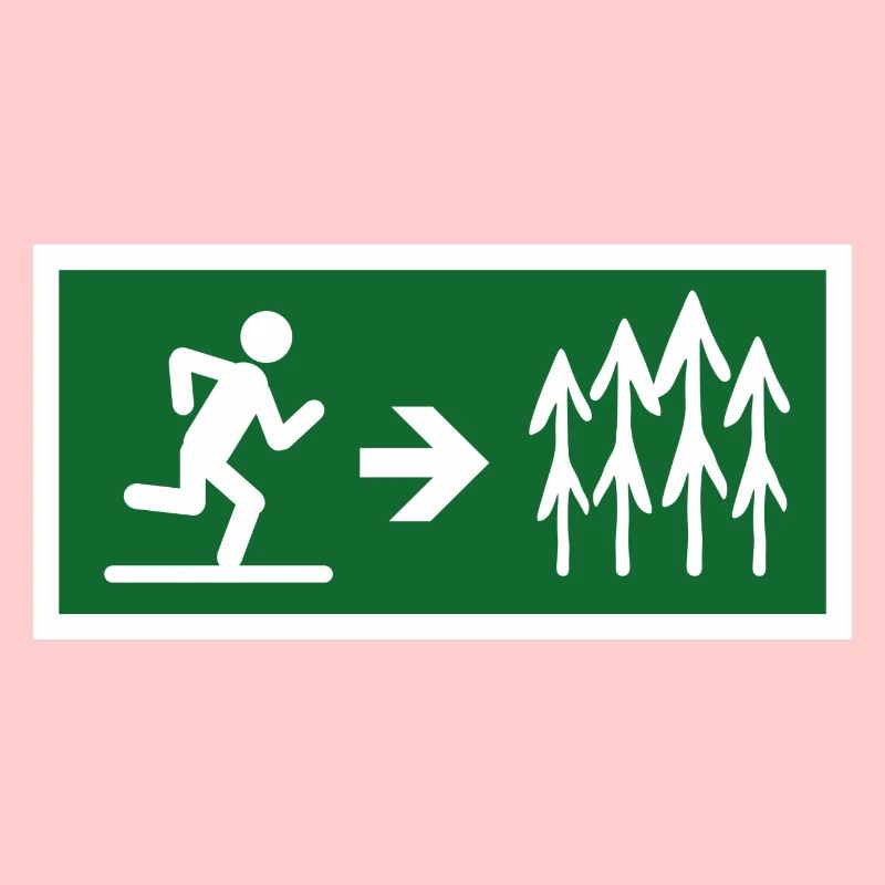 exit to the forest