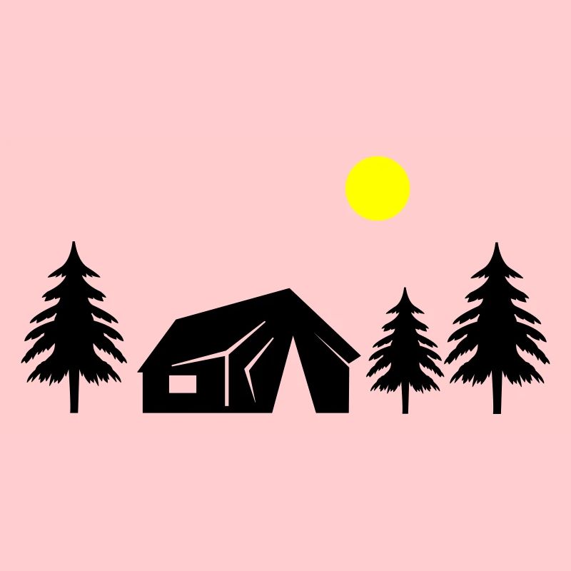 cabane dans la forêt