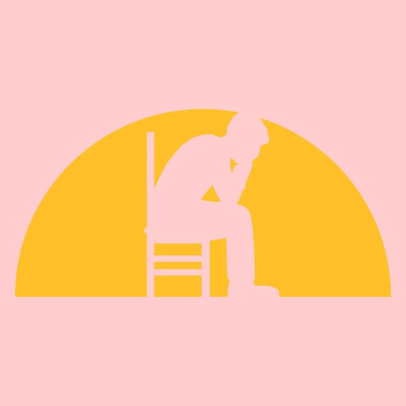 Sonne Depression Mann