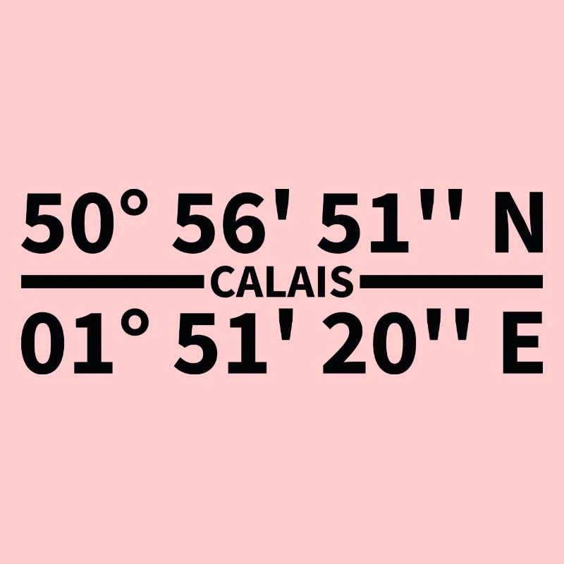 Coordonnées de Calais