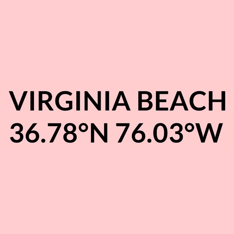 Coordonnées de Virginia Beach, Virginie États-Unis